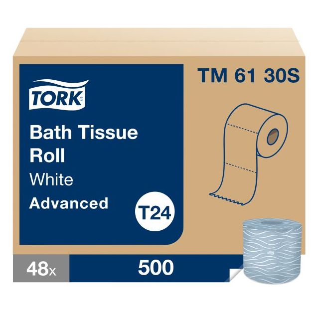 Product Tork® T24 Advanced Bath Tissue Roll - 2-Ply 48x500 Sheets