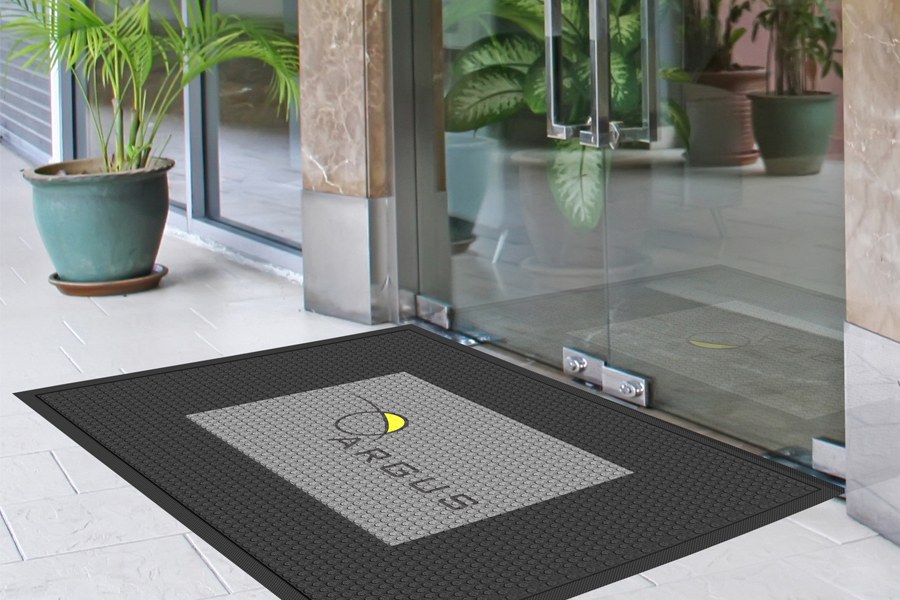 Product logo mat M A SuperScrape Impressions Inplace Website
