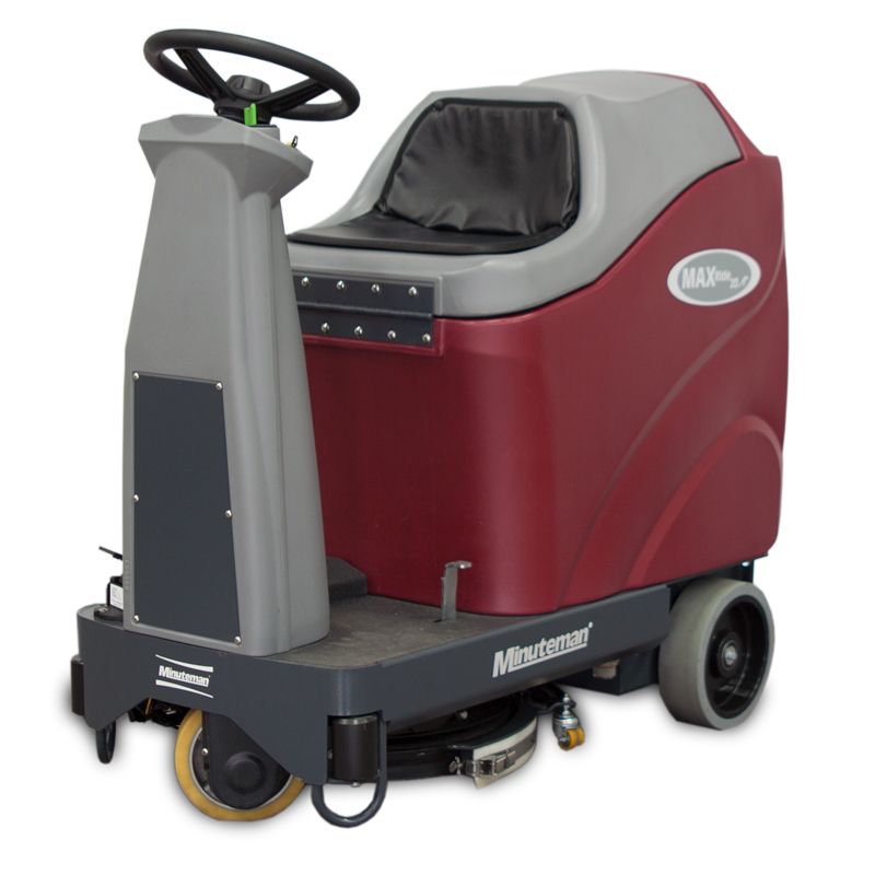 Product minuteman rideon scrubber