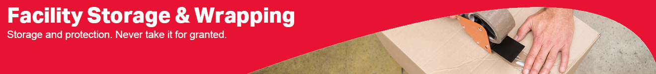 Product Facility Storage and Wrapping Banner