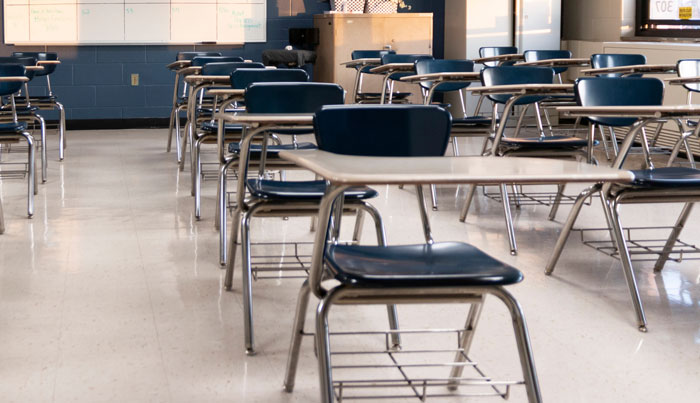 Product Classroom Floor and Desk Cleaning