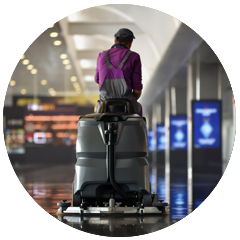 Ride on Auto Scrubber